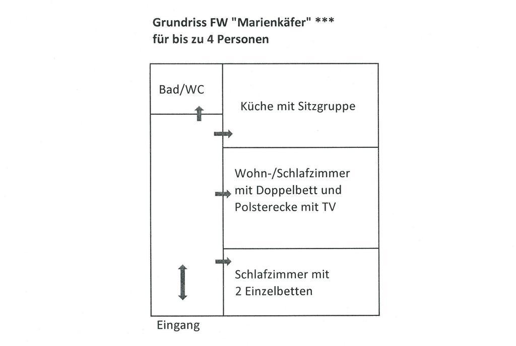 Ferienwohnung Marienkaefer Wulkow  Kültér fotó